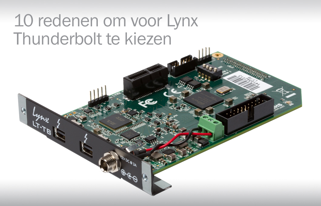 10 redenen om voor Lynx Thunderbolt te kiezen