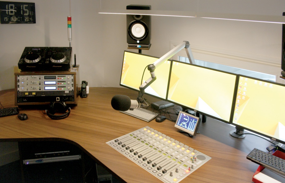 Nieuwe studio Radio Bloemendaal