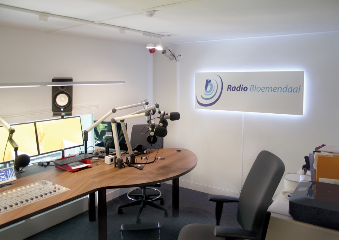 Nieuwe studio Radio Bloemendaal