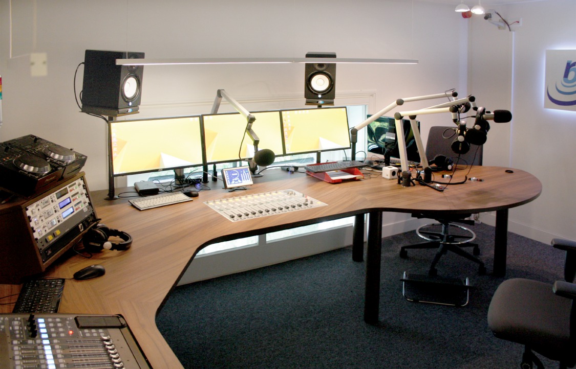 Nieuwe studio Radio Bloemendaal